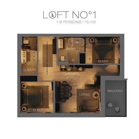 The Black Eagle Luxury Appartements-3