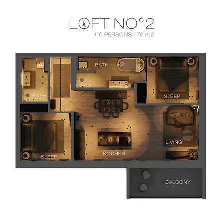 The Black Eagle Luxury Appartements-2